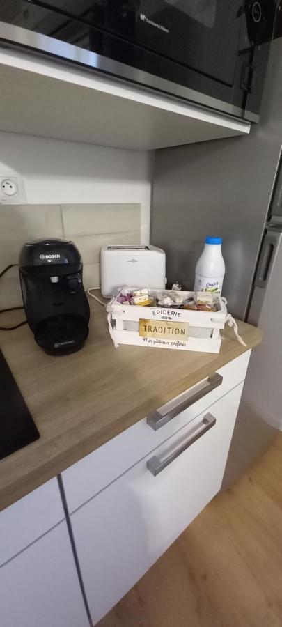 Gite La Chaumette Appartement Turquoise Villeneuve-de-Berg Eksteriør billede